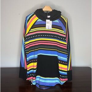 NWT Lularoe Large Amber Multicolored Stripes and Dots